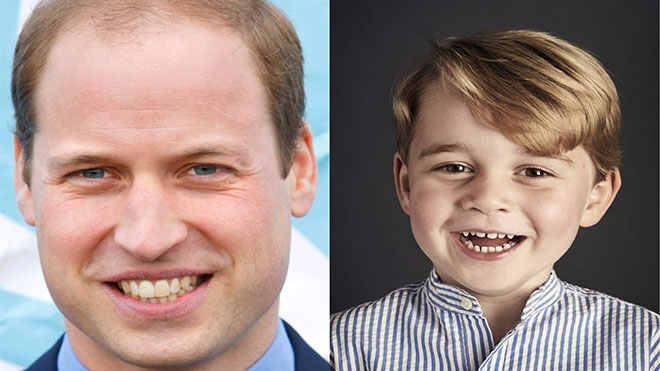prince William et son fils le prince George