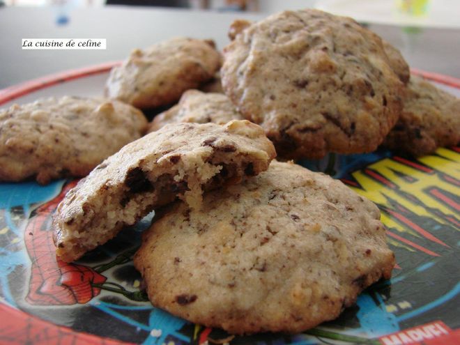 Recette De Cookies Aux P Pites De Chocolat Et Fruits Secs On Adore