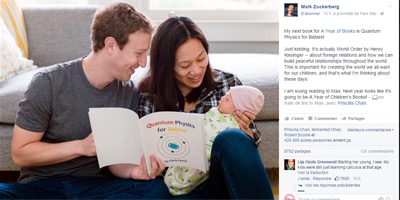 Mark Zuckerberg et Priscilla Chan