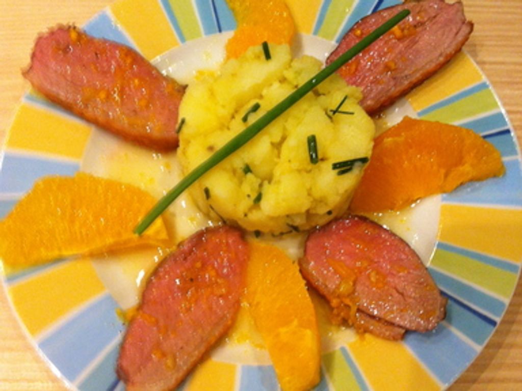 Carpaccio De Canard Et Orange Recette De Carpaccio De Canard Et Orange