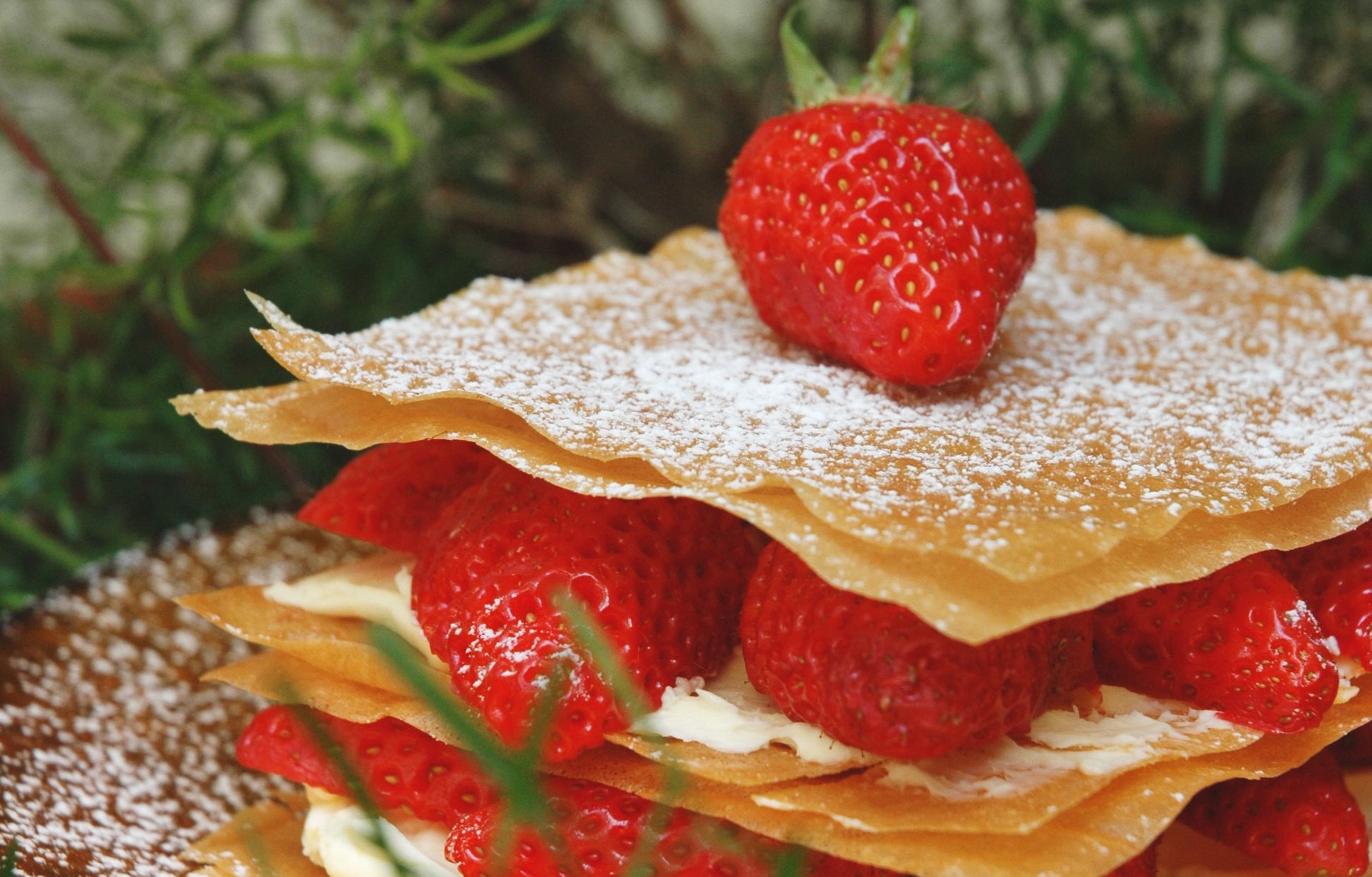 Millefeuille léger aux fraises et au mascarpone Recette de