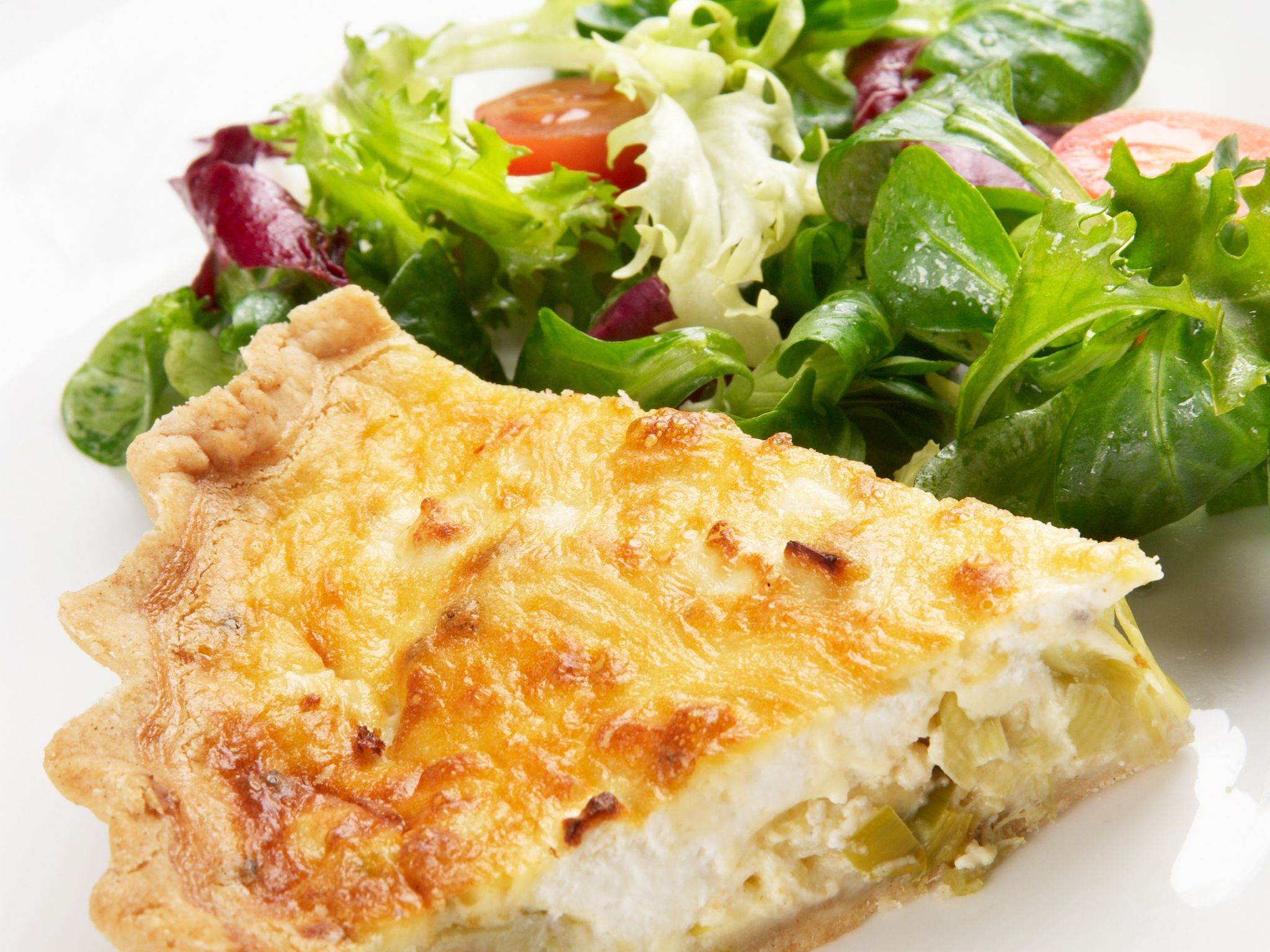 Quiche L G Re Ch Vre Et Poireaux Recette De Quiche L G Re Ch Vre Et