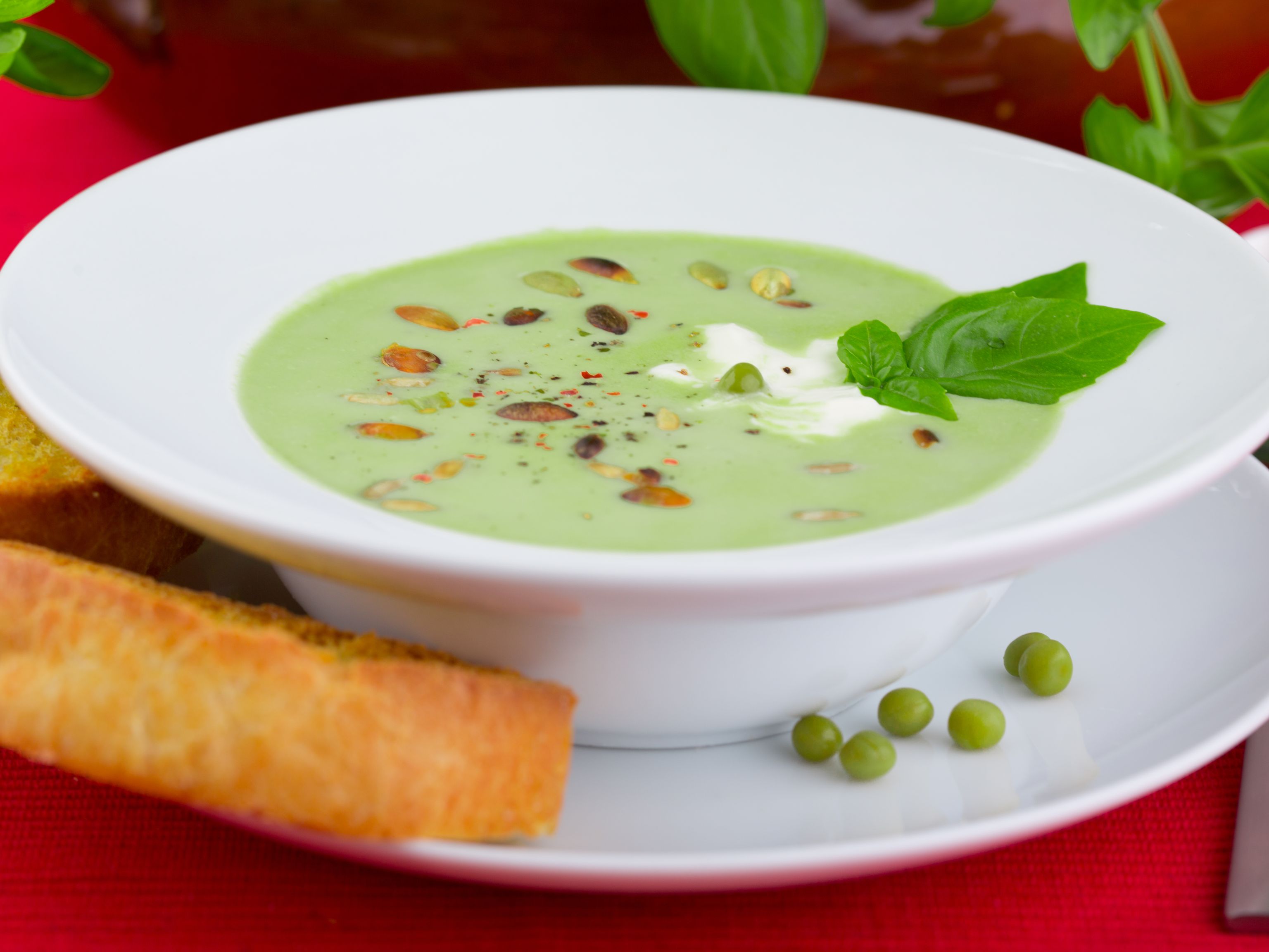 Soupe De Petit Pois Au Jambon Recette De Soupe De Petit Pois Au