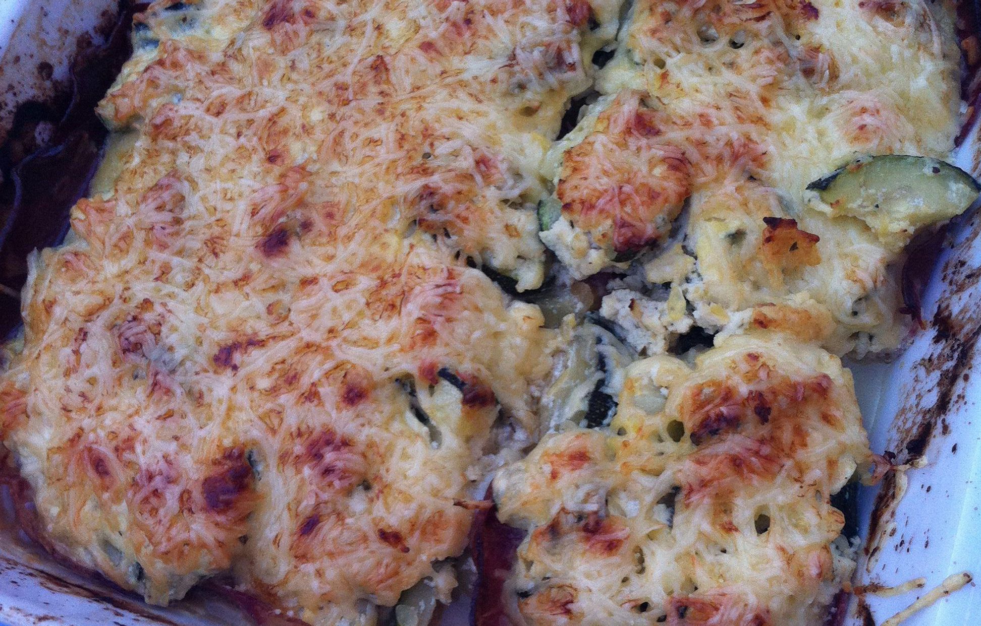 Gratin Italien De Courgettes La Ricotta Et La Coppa Recette De