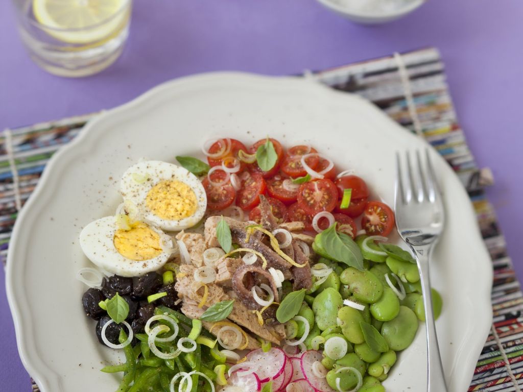 Salade Niçoise l authentique Niçoise Recette de Salade Niçoise l