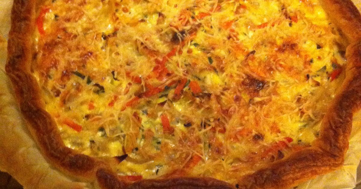 Quiche Au Thon Et Julienne De L Gumes Recette De Quiche Au Thon Et