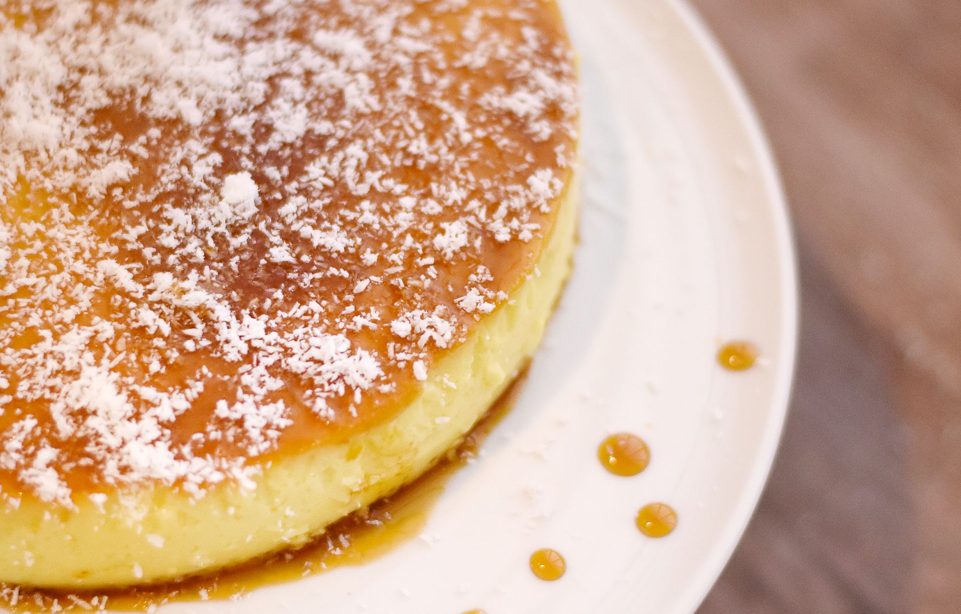 Flan onctueux à la noix de coco Recette de Flan onctueux à la noix de