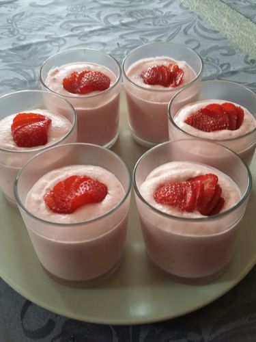 Mousse Aux Fraises Facile Recette De Mousse Aux Fraises Facile Marmiton