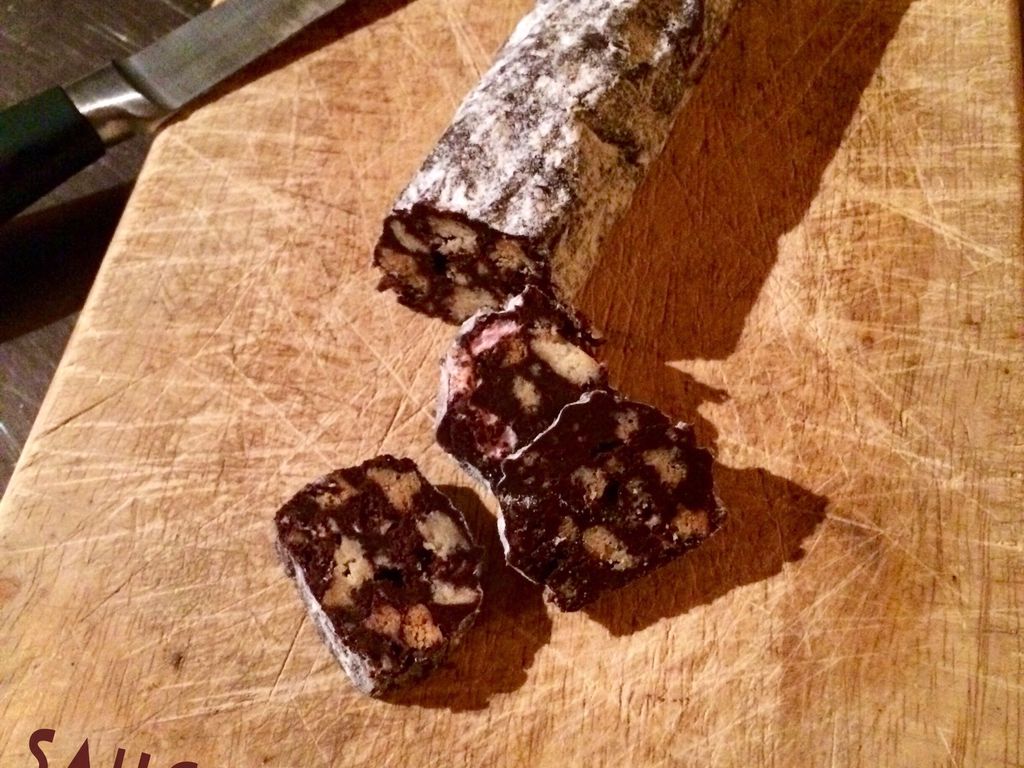 Le Vrai Saucisson Au Chocolat Recette De Le Vrai Saucisson Au Chocolat