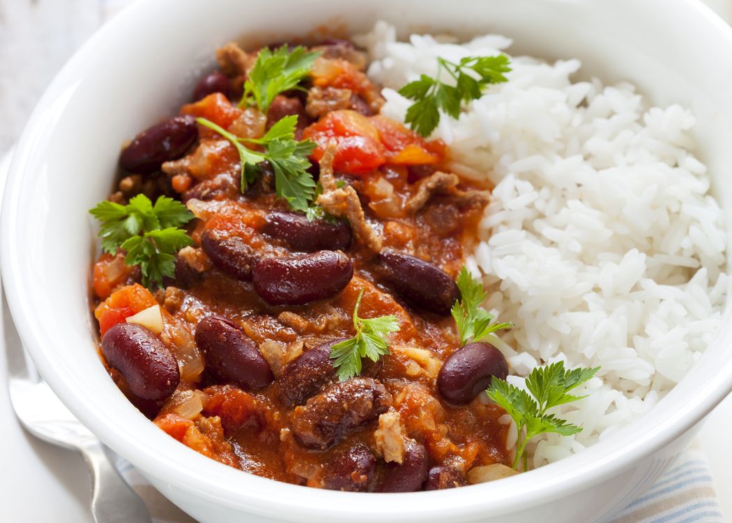 Chili con carne avec du riz nos délicieuses recettes de chili con