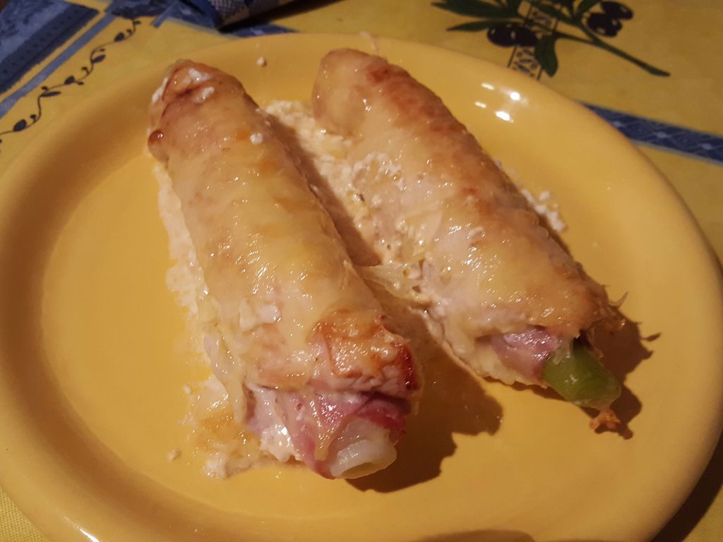 Rouleau De Poulet Aux Poireaux Et Jambon Recette De Rouleau De Poulet