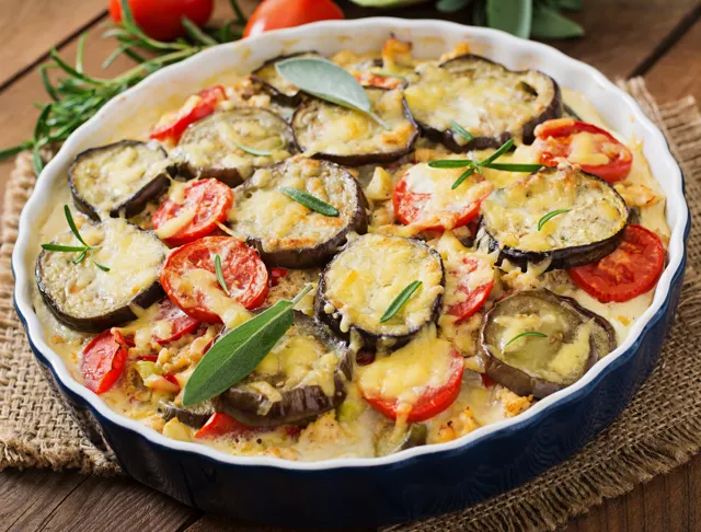 Aubergines Et Tomates En Gratin Recette De Aubergines Et Tomates En