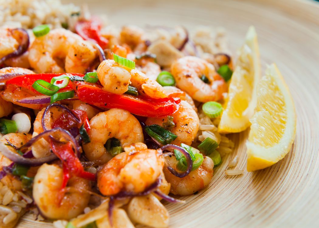 Salade de riz aux crevettes nos délicieuses recettes de salade de riz