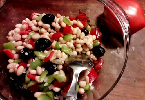 Salade composé aux haricots blancs Recette de Salade composé aux haricots blancs Marmiton