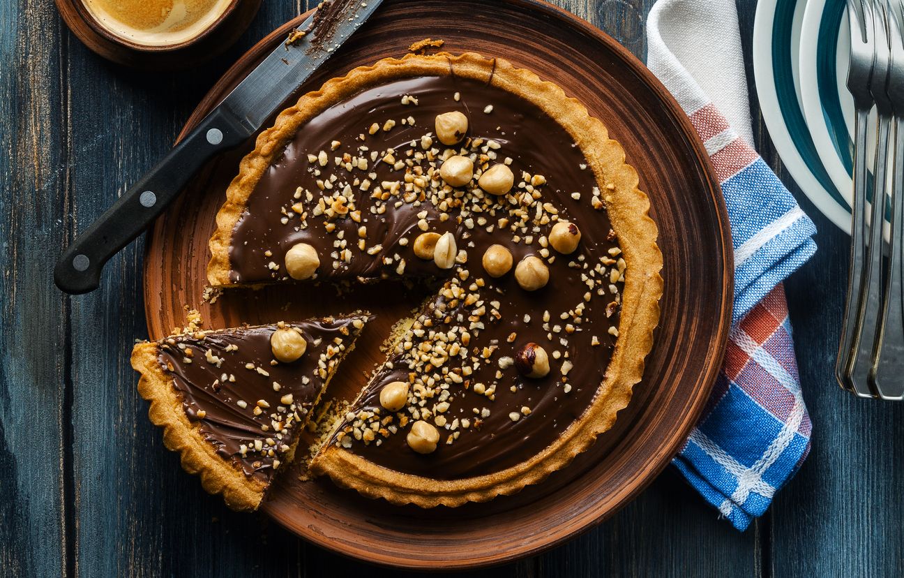 Tarte Au Chocolat Aux Noisettes Recette De Tarte Au Chocolat Aux