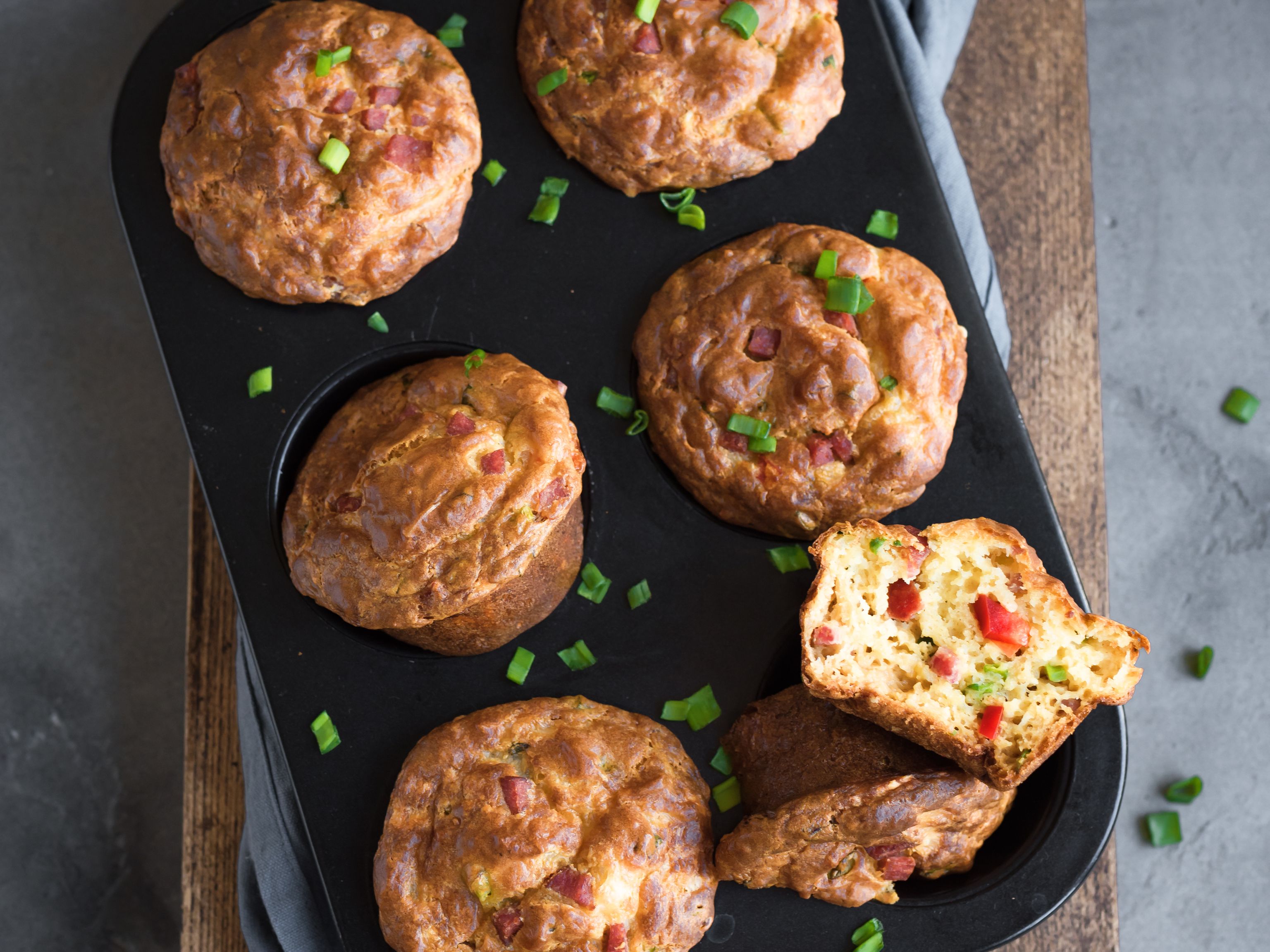 Muffins Au Chorizo Recette De Muffins Au Chorizo Marmiton