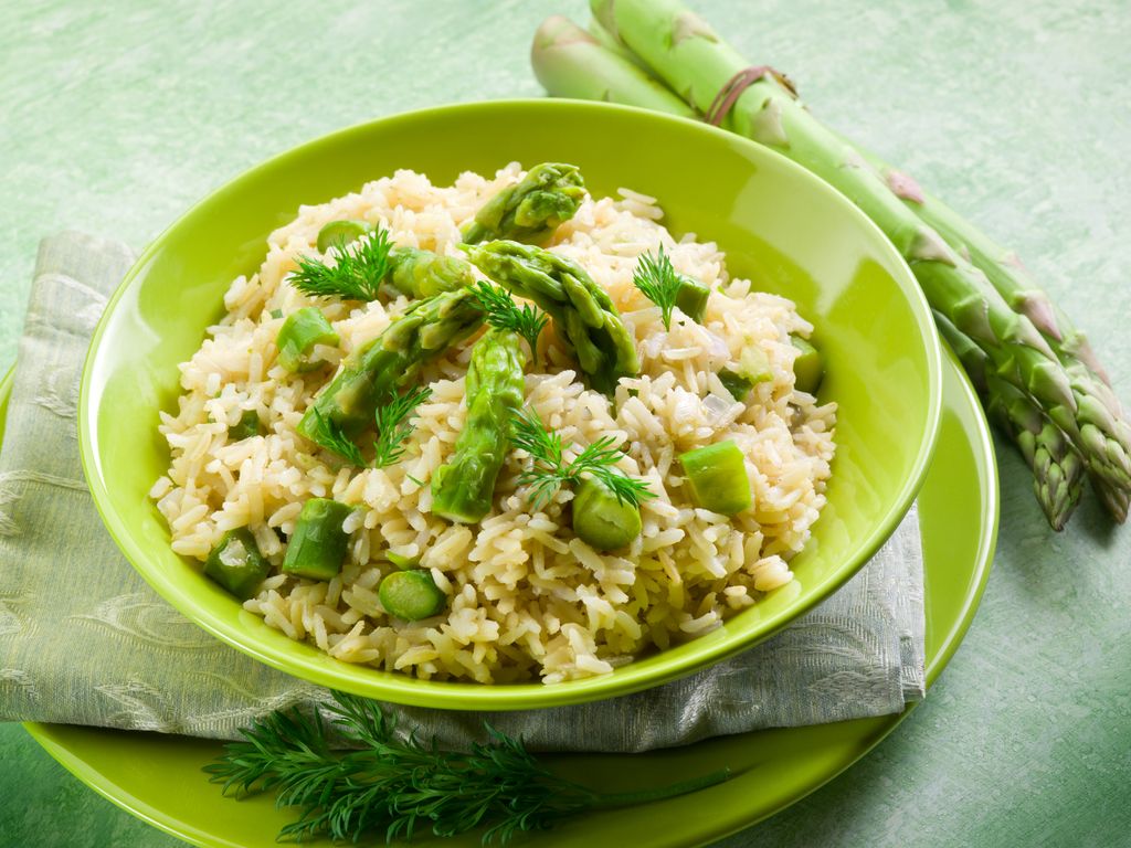 risotto aux asperges fraîches au monsieur cuisine Recette de risotto aux asperges fraîches au