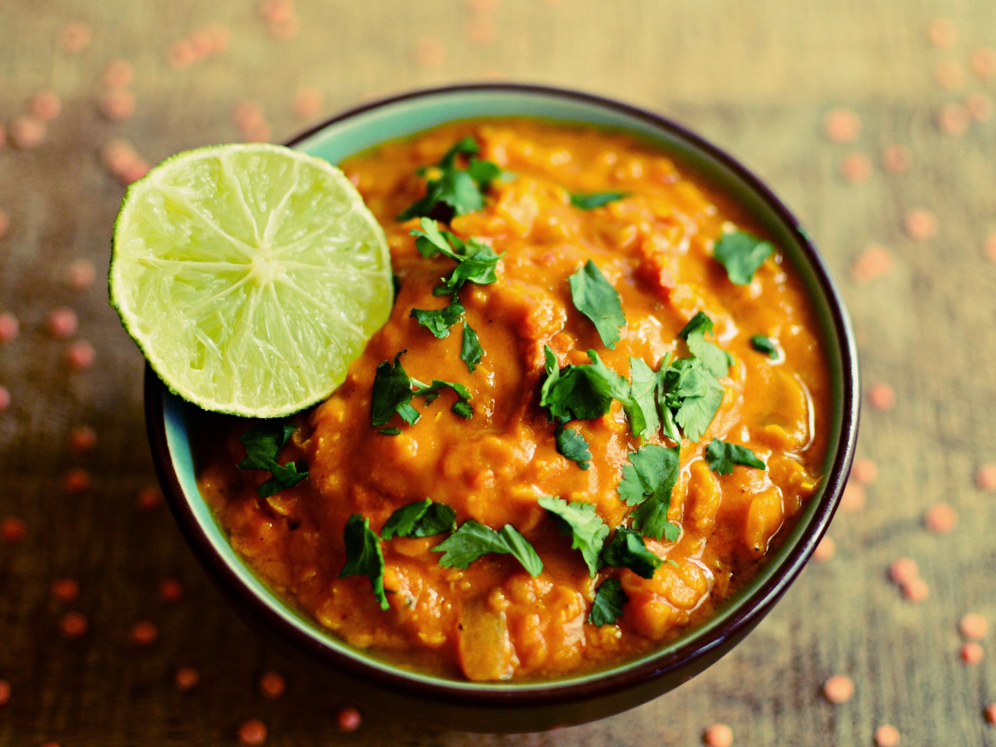 Lentilles Corail Au Curry Au Monsieur Cuisine Recette De Lentilles