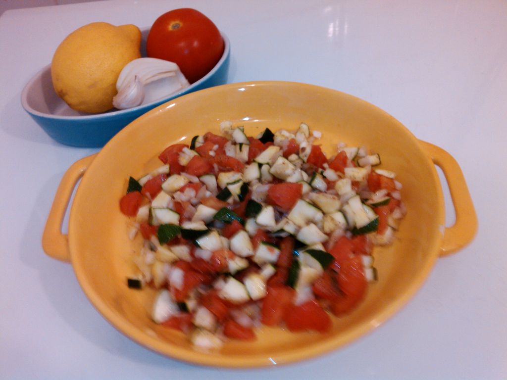 Salade De Courgettes Et Tomates Recette De Salade De Courgettes Et