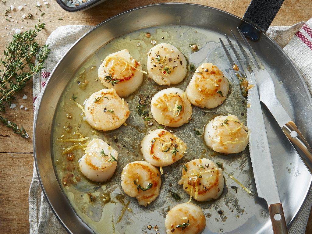 poêlée de saint jacques au yuzu Recette de poêlée de saint jacques au