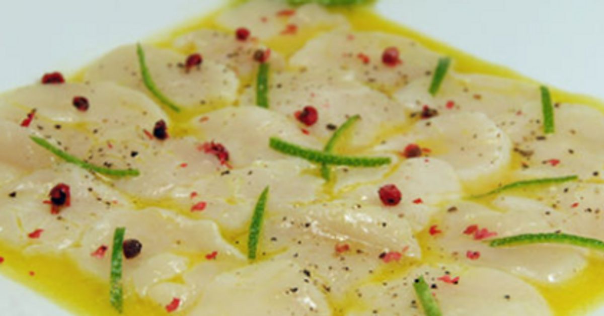 Carpaccio De Coquilles St Jacques Recette De Carpaccio De Coquilles