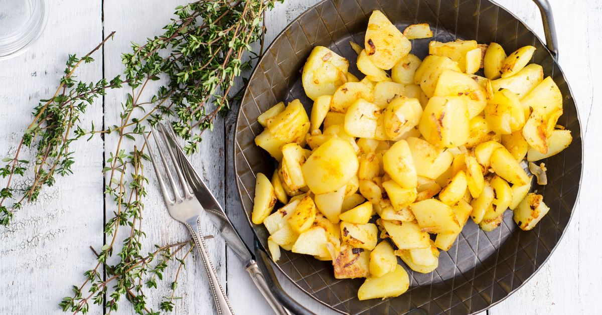 Pommes De Terre Saut Es L Ail Et Au Persil Recette De Pommes De