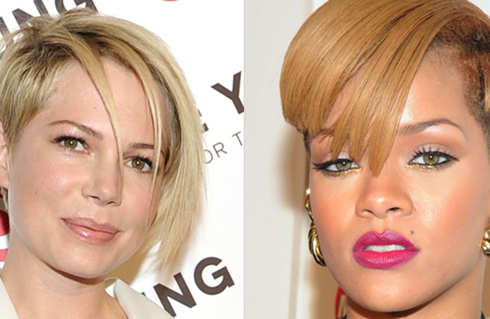 Michelle Williams Craque Pour La Coupe Rihanna