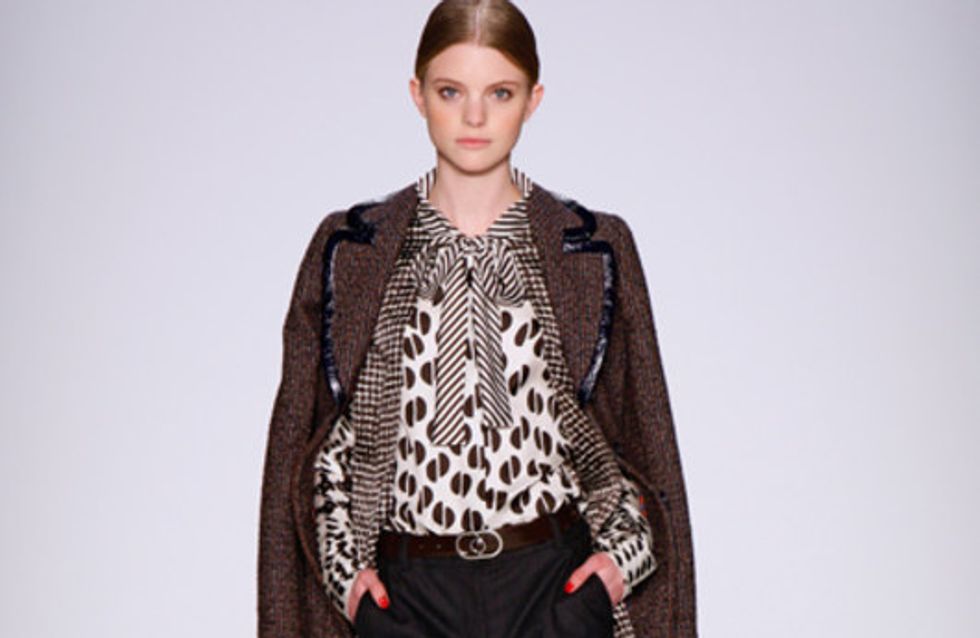 Rena Lange auf der Mercedes Benz Fashion Week Berlin Herbst/Winter 2011/2012