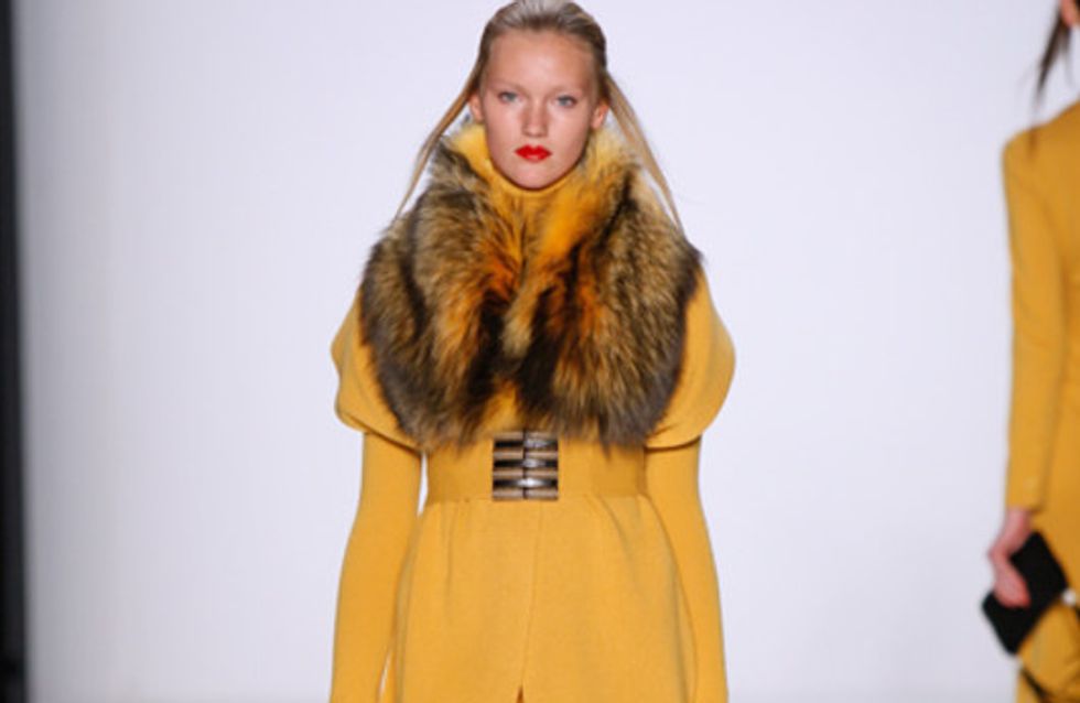 Allude auf der Mercedes Benz Fashion Week Herbst/Winter 2011/2012