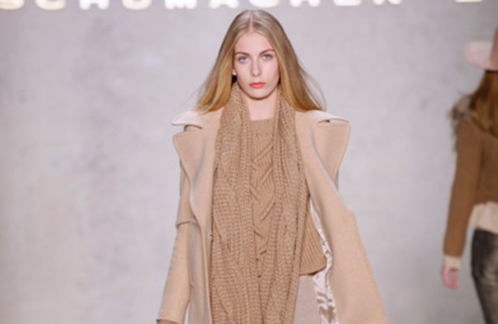 Schumacher auf der Mercedes Benz Fashion Week Berlin Herbst/Winter 2011/2012