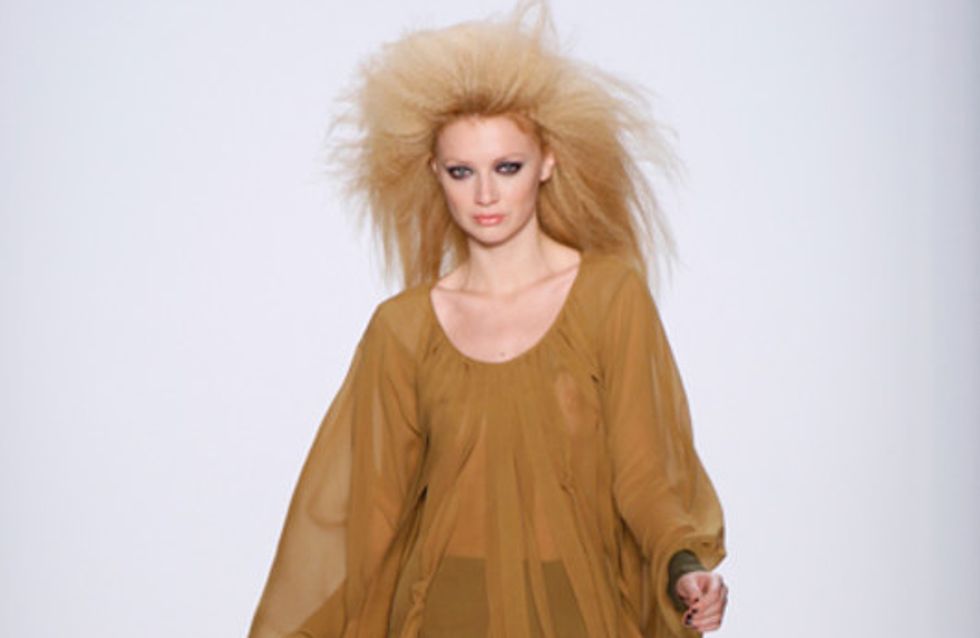 Marcel Ostertag auf der Mercedes Benz Fashion Week Herbst/Winter 2011/2012