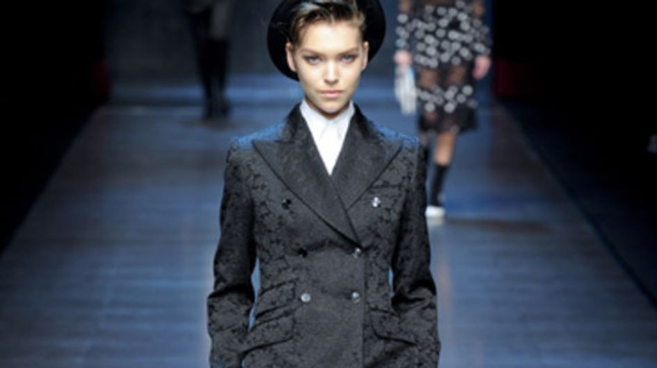 Dolce & Gabbana: Milano Moda Donna Herbst/Winter 2011/12