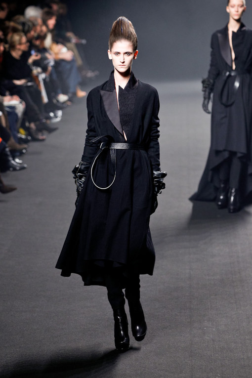 Haider Ackermann Paris Fashion Week a/w catwalk photos 2011