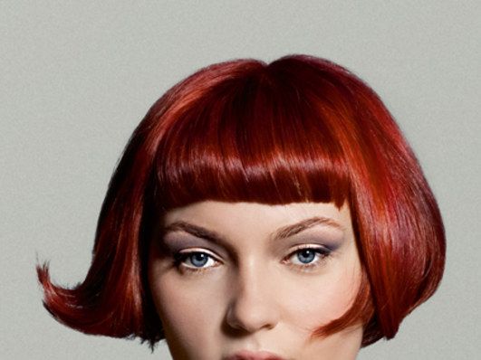 Haare roten strähnen mit braune ▷ 1001+