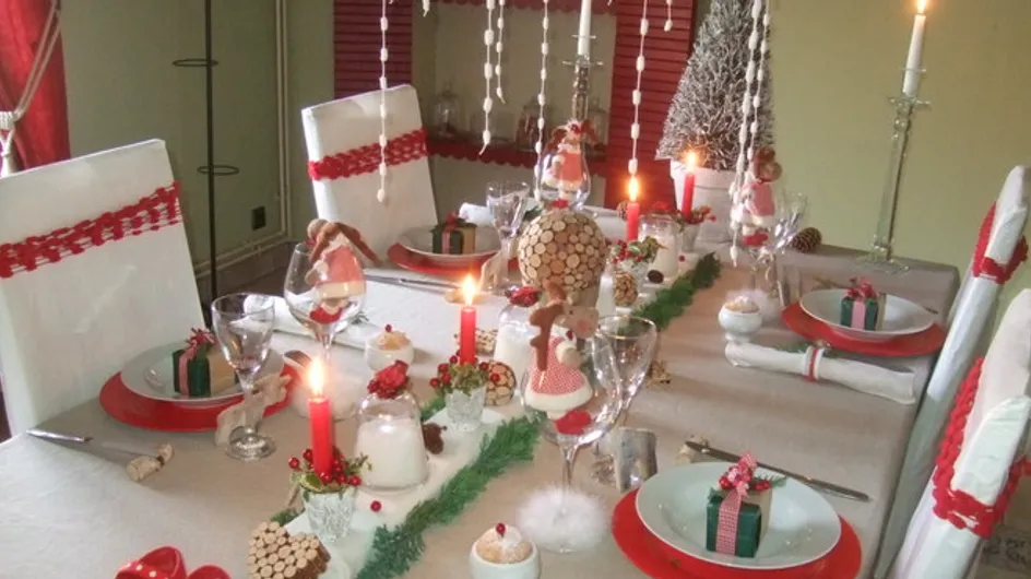 Des idées pour une table de Noël traditionnelle