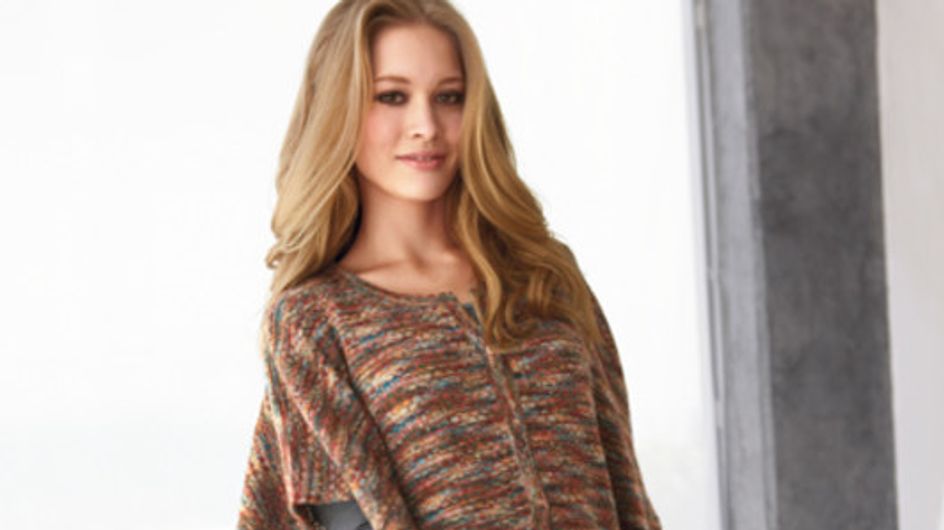 Zum Reinkuscheln schön: Poncho & Cape für alle Fälle
