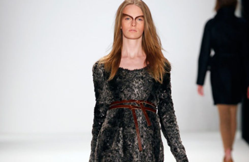 Edle Materialien, softe Töne: Rebekka Ruétz auf der Mercedes-Benz Fashion Week