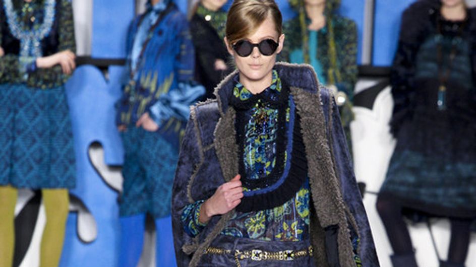 Anna Sui auf der New York Fashion Week H/W 2012/13