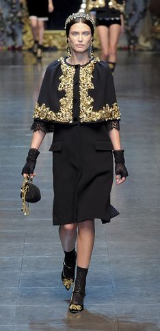 Dolce & Gabbana - Milan Fashion Week Otoño Invierno 2012