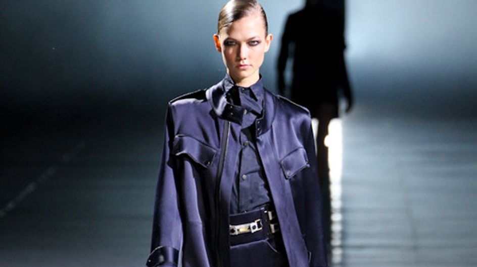 Anthony Vaccarello auf der Fashion Week Paris HW 2012/2013