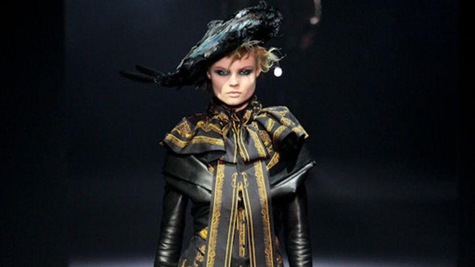 John Galliano auf der Fashion Week Paris H/W 2012/2013
