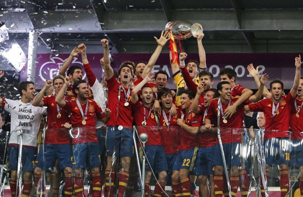 España, campeona de la Eurocopa 2012
