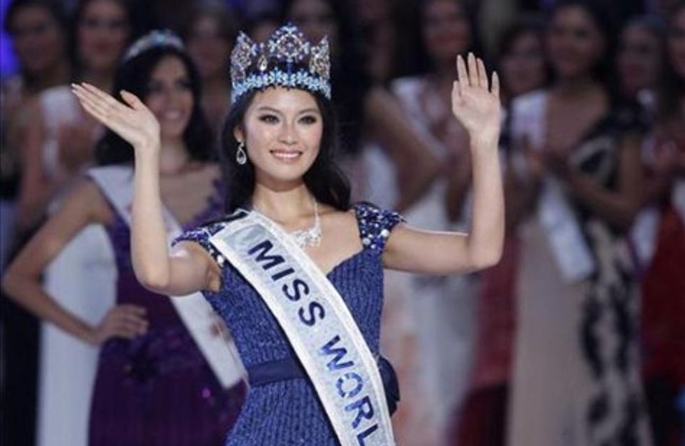 La representante de China, Wen Xiayu, Miss Mundo 2012