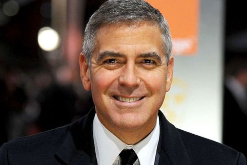 Celebrities with grey hair: George Clooney