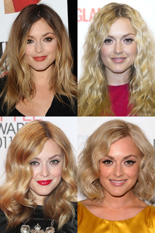 Fearne Cotton hair style history Fearne Cotton Lip Gloss