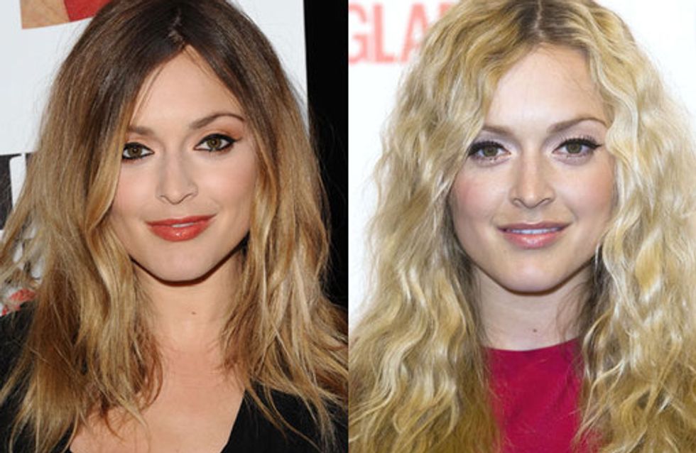 Fearne Cotton hair style history: Fearne's tousled tresses