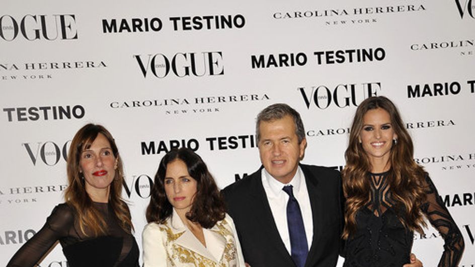 Mario Testino, de fiesta en España