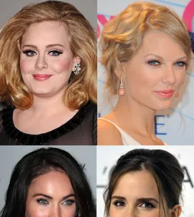 Kapsels van celebrities voor de feestdagen