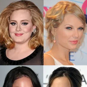 Kapsels van celebrities voor de feestdagen