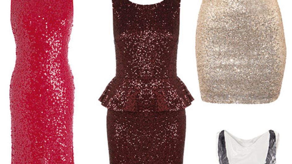 sequin frock design